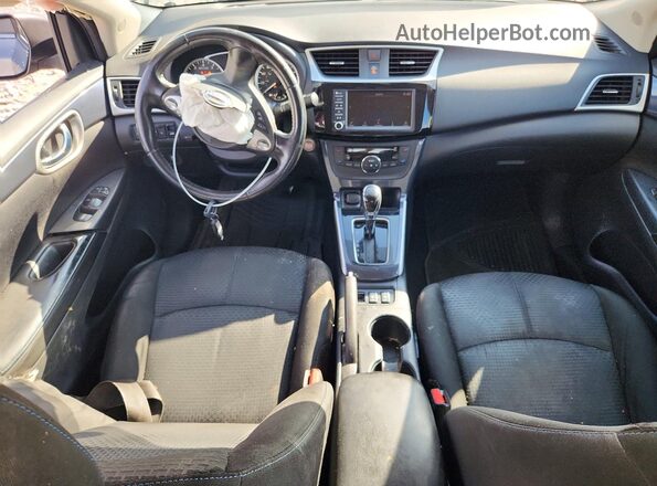 3N1AB7AP7KY210092 2019 NISSAN SENTRA Gray Vista del salpicadero