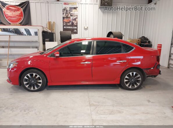 3N1AB7AP7KY212859 2019 NISSAN SENTRA Red 
