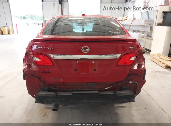 3N1AB7AP7KY212859 2019 NISSAN SENTRA Red 