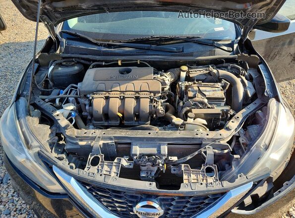 3N1AB7AP7KY230276 2019 NISSAN SENTRA Black Սալոնի հետևի տեսք