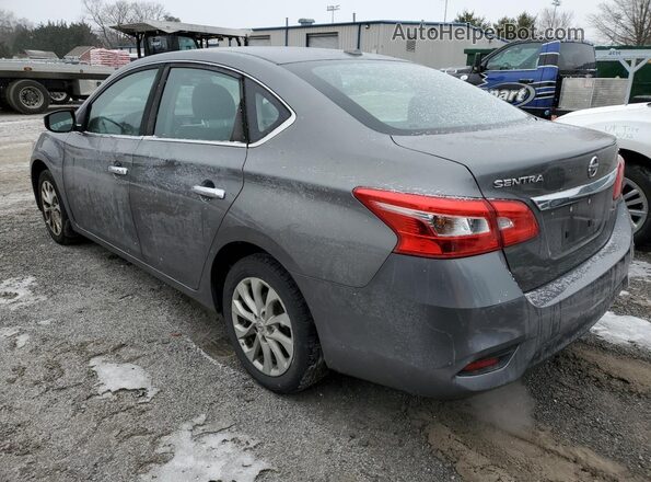 3N1AB7AP7KY243139 2019 NISSAN SENTRA Gray Tył lewy