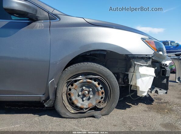 3N1AB7AP7KY251824 2019 NISSAN SENTRA Серый Вид спереди