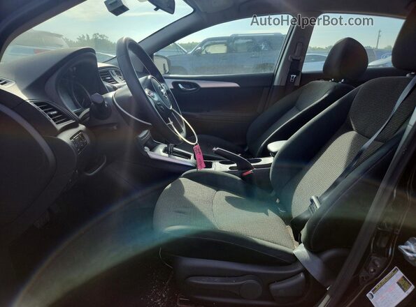 3N1AB7AP7KY294303 2019 NISSAN SENTRA Black Vista interior delantera