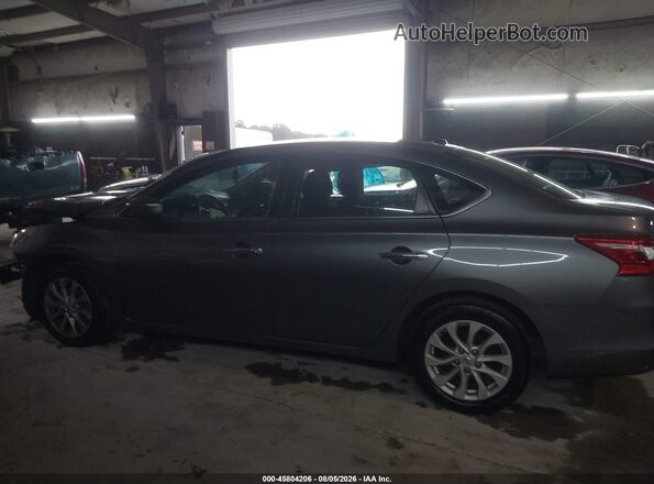 3N1AB7AP7KY307177 2019 NISSAN SENTRA Серый Панорамный вид салона 360°
