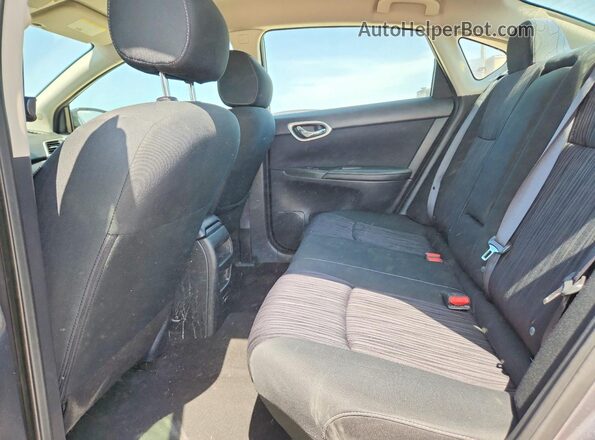 3N1AB7AP7KY308829 2019 NISSAN SENTRA Серый Вид задних сидений