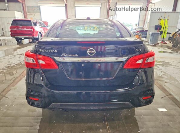 3N1AB7AP7KY309592 2019 NISSAN SENTRA Black Widok z tyłu