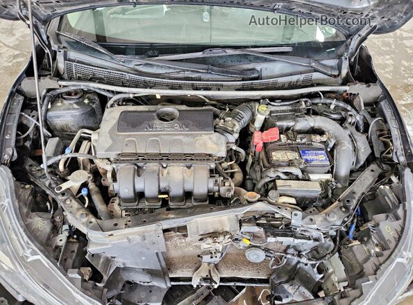 3N1AB7AP7KY309592 2019 NISSAN SENTRA Black Widok wnętrza z tyłu