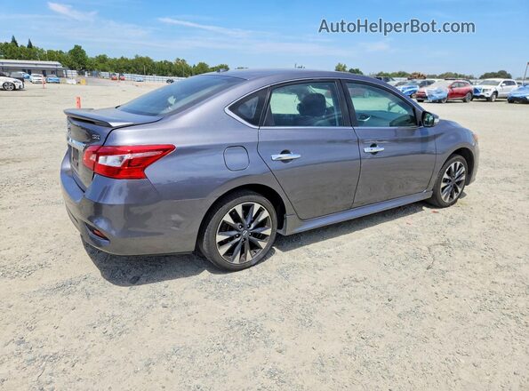 3N1AB7AP7KY344245 2019 NISSAN SENTRA Gray უკანა მარჯვენა