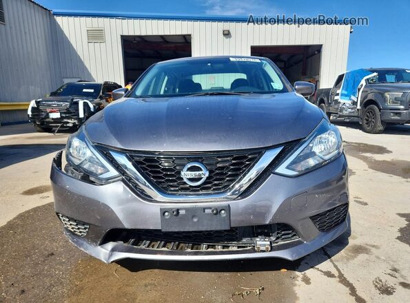 3N1AB7AP7KY357190 2019 NISSAN SENTRA Угольный Вид спереди