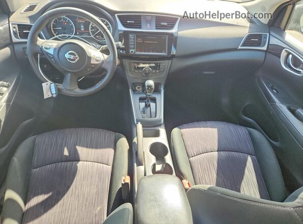 3N1AB7AP7KY357190 2019 NISSAN SENTRA Угольный Вид панели приборов