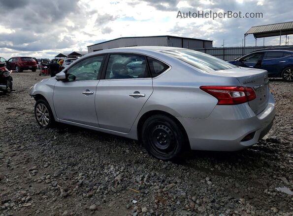3N1AB7AP7KY360624 2019 NISSAN SENTRA Silver Tył lewy