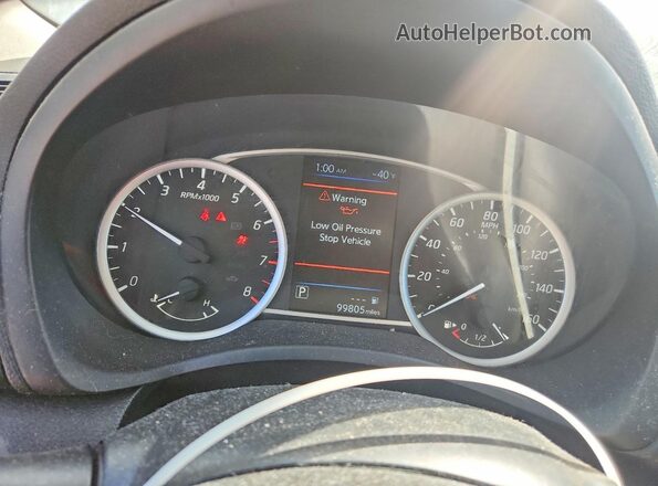 3N1AB7AP7KY360624 2019 NISSAN SENTRA Silver Widok zestawu wskaźników