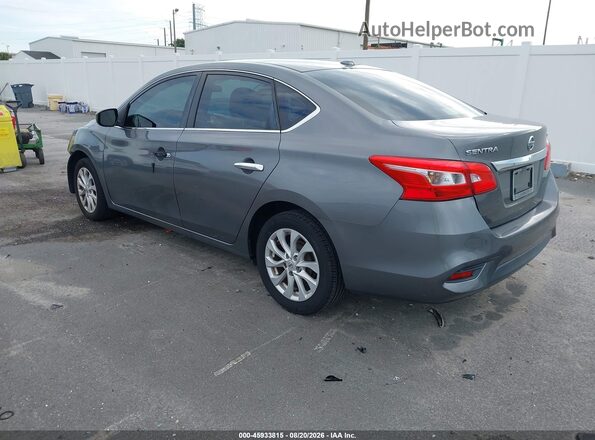 3N1AB7AP7KY361594 2019 NISSAN SENTRA Gray Задня ліва чверть