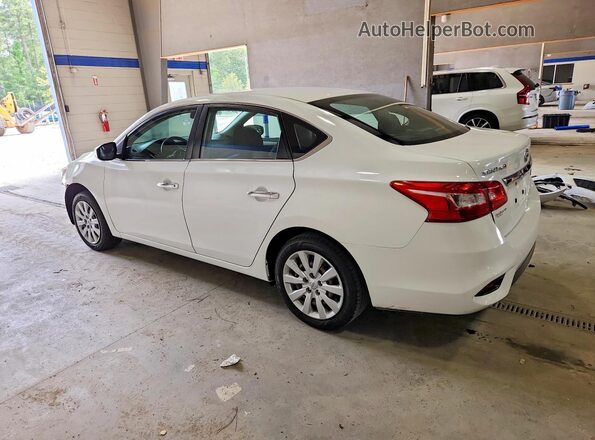 3N1AB7AP7KY362955 2019 NISSAN SENTRA White Rear left