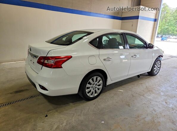 3N1AB7AP7KY362955 2019 NISSAN SENTRA White Rear right