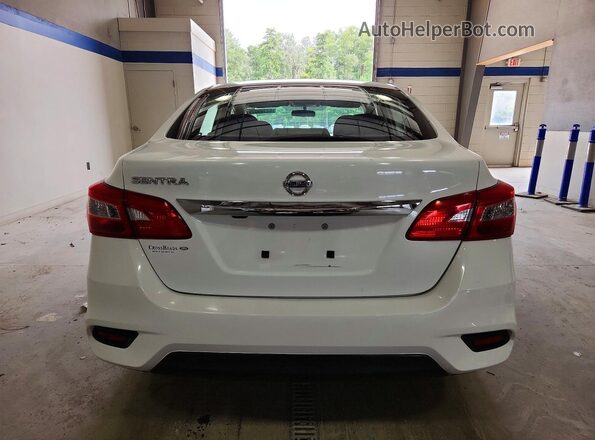 3N1AB7AP7KY362955 2019 NISSAN SENTRA White Rear view