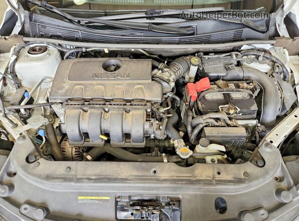 3N1AB7AP7KY362955 2019 NISSAN SENTRA White Rear interior view
