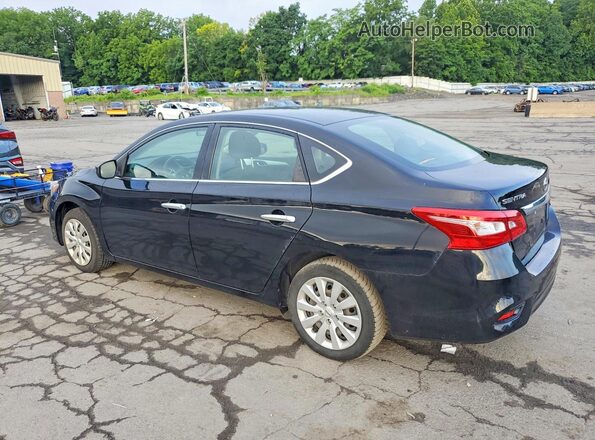 3N1AB7AP7KY368819 2019 NISSAN SENTRA Black Задня ліва чверть