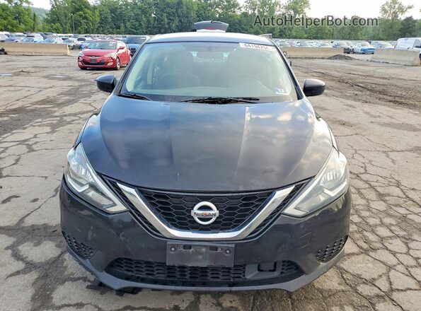 3N1AB7AP7KY368819 2019 NISSAN SENTRA Black Вид спереду