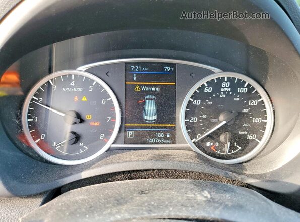 3N1AB7AP7KY368819 2019 NISSAN SENTRA Black Вид щитка приладів