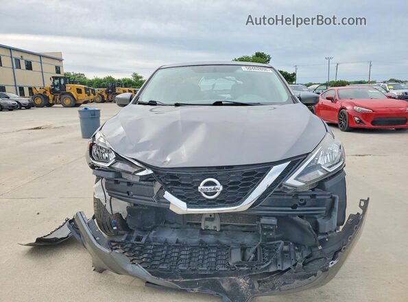 3N1AB7AP7KY388679 2019 NISSAN SENTRA Charcoal Widok z przodu