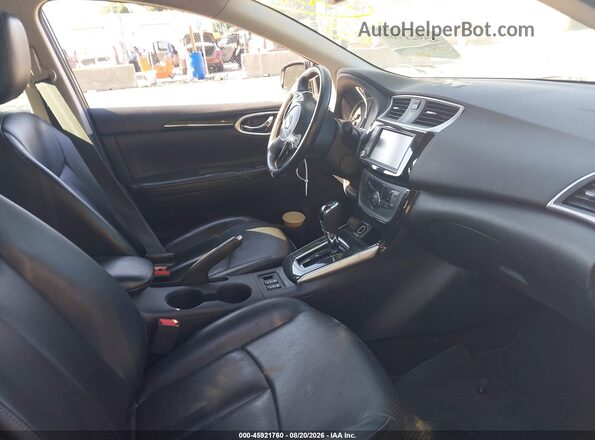 3N1AB7AP7KY394739 2019 NISSAN SENTRA Black Вид салону спереду