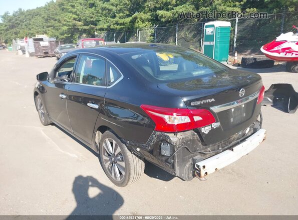 3N1AB7AP7KY394739 2019 NISSAN SENTRA Black Задня ліва чверть