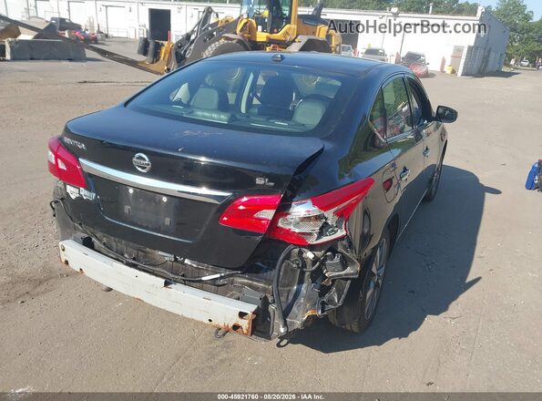 3N1AB7AP7KY394739 2019 NISSAN SENTRA Black Задня права чверть