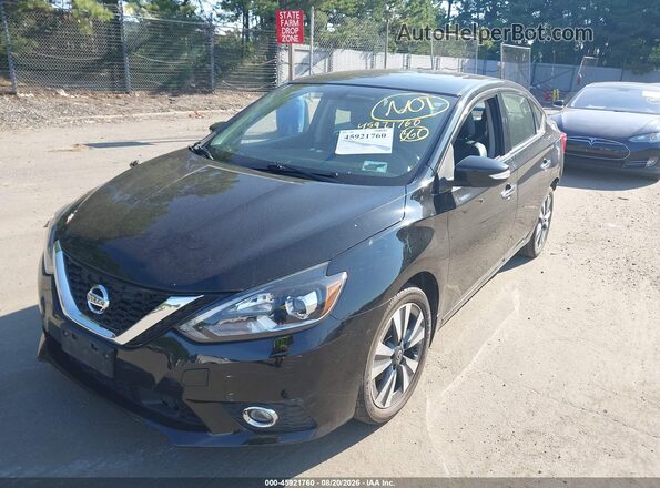 3N1AB7AP7KY394739 2019 NISSAN SENTRA Black Передня ліва чверть