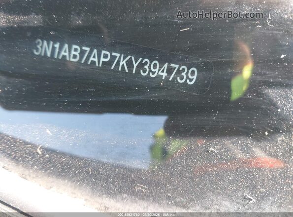 3N1AB7AP7KY394739 2019 NISSAN SENTRA Black 