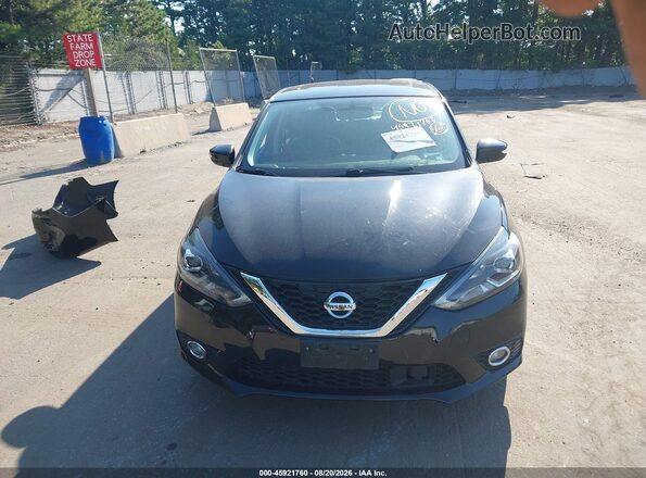 3N1AB7AP7KY394739 2019 NISSAN SENTRA Black Вид задньої частини салону