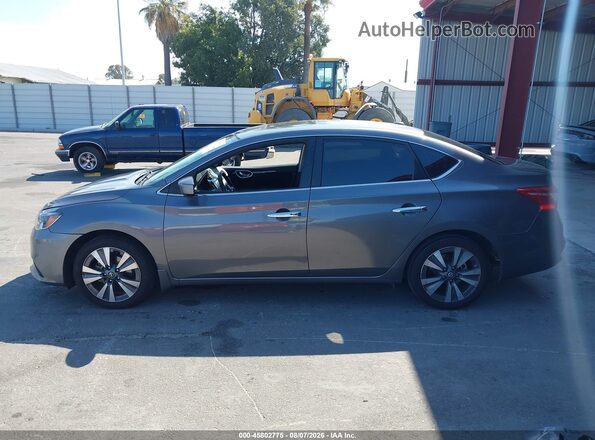 3N1AB7AP7KY408476 2019 NISSAN SENTRA Серый Панорамный вид салона 360°