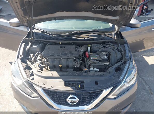3N1AB7AP7KY408476 2019 NISSAN SENTRA Серый Вид сзади