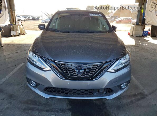 3N1AB7AP7KY426590 2019 NISSAN SENTRA Серый Вид спереди