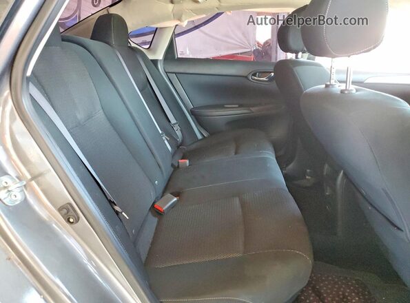 3N1AB7AP7KY426590 2019 NISSAN SENTRA Серый Вид задних сидений