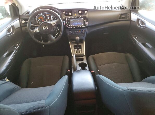 3N1AB7AP7KY426590 2019 NISSAN SENTRA Серый Вид панели приборов
