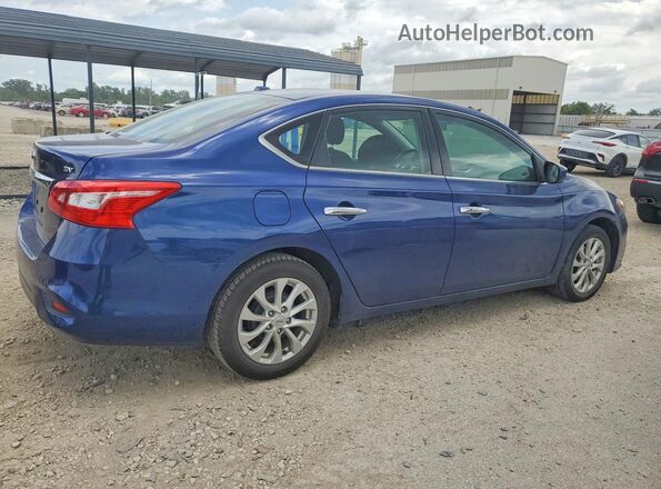 3N1AB7AP7KY426654 2019 NISSAN SENTRA Blue უკანა მარჯვენა