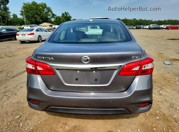 3N1AB7AP7KY431482 2019 NISSAN SENTRA Gray Vista trasera