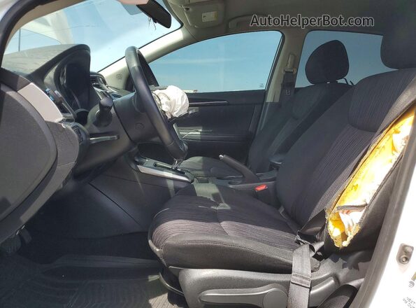 3N1AB7AP7KY435161 2019 NISSAN SENTRA White Vista interior delantera