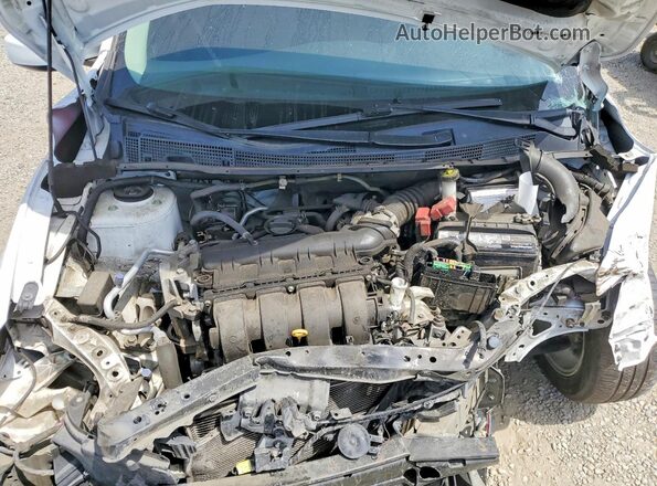 3N1AB7AP7KY435161 2019 NISSAN SENTRA White Vista interior trasera