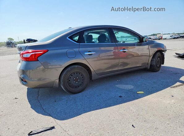 3N1AB7AP8GL667580 2016 NISSAN SENTRA Серый Задняя правая четверть