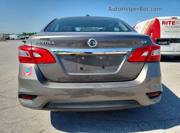 3N1AB7AP8GL667580 2016 NISSAN SENTRA Серый Вид сзади