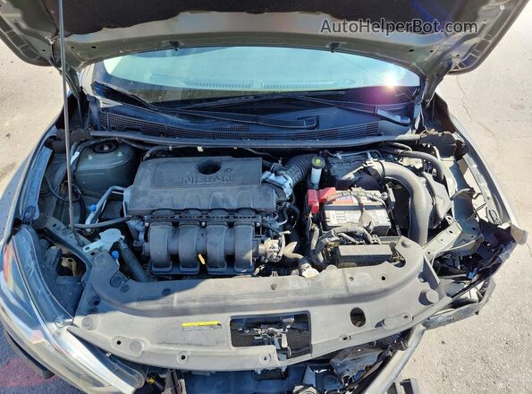 3N1AB7AP8GL667580 2016 NISSAN SENTRA Серый Вид задней части салона