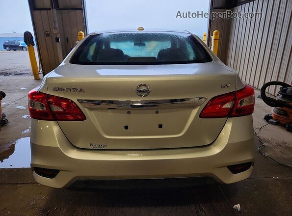 3N1AB7AP8GL682919 2016 NISSAN SENTRA Silver Rear view