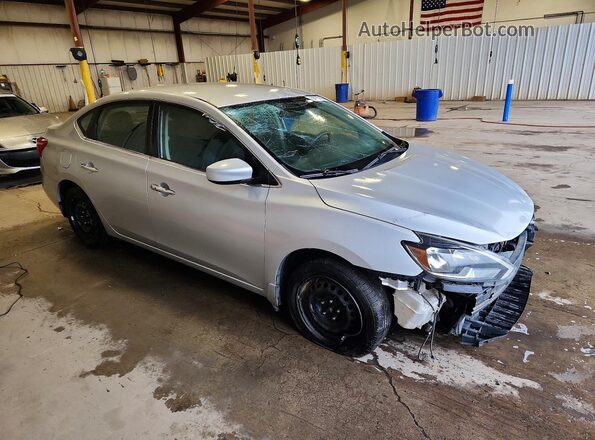 3N1AB7AP8GL682919 2016 NISSAN SENTRA Silver Front right