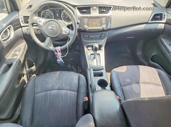 3N1AB7AP8GY212179 2016 NISSAN SENTRA Gray Dashboard view