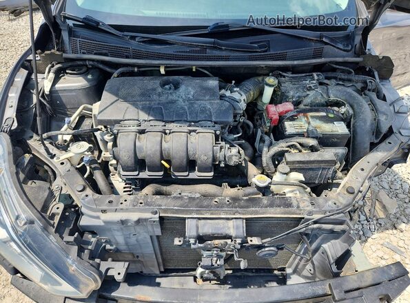3N1AB7AP8GY212179 2016 NISSAN SENTRA Gray Rear interior view