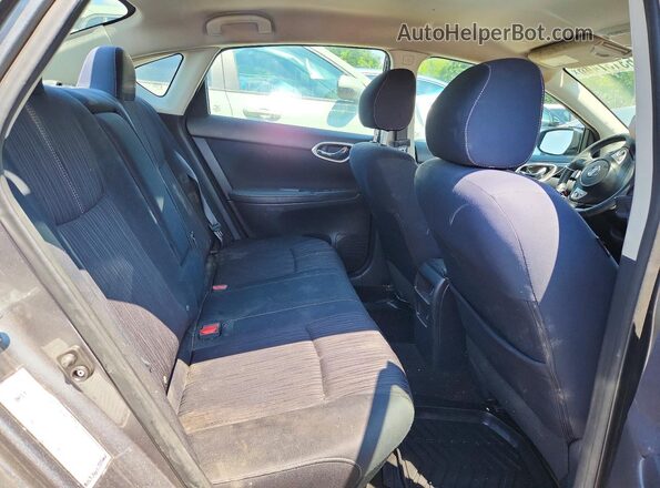 3N1AB7AP8GY212179 2016 NISSAN SENTRA Gray Rear seats view