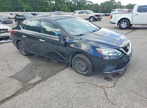 3N1AB7AP8GY212893 2016 NISSAN SENTRA Black Przód prawy