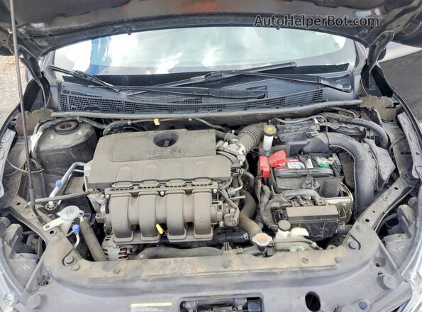 3N1AB7AP8GY212893 2016 NISSAN SENTRA Black Widok wnętrza z tyłu